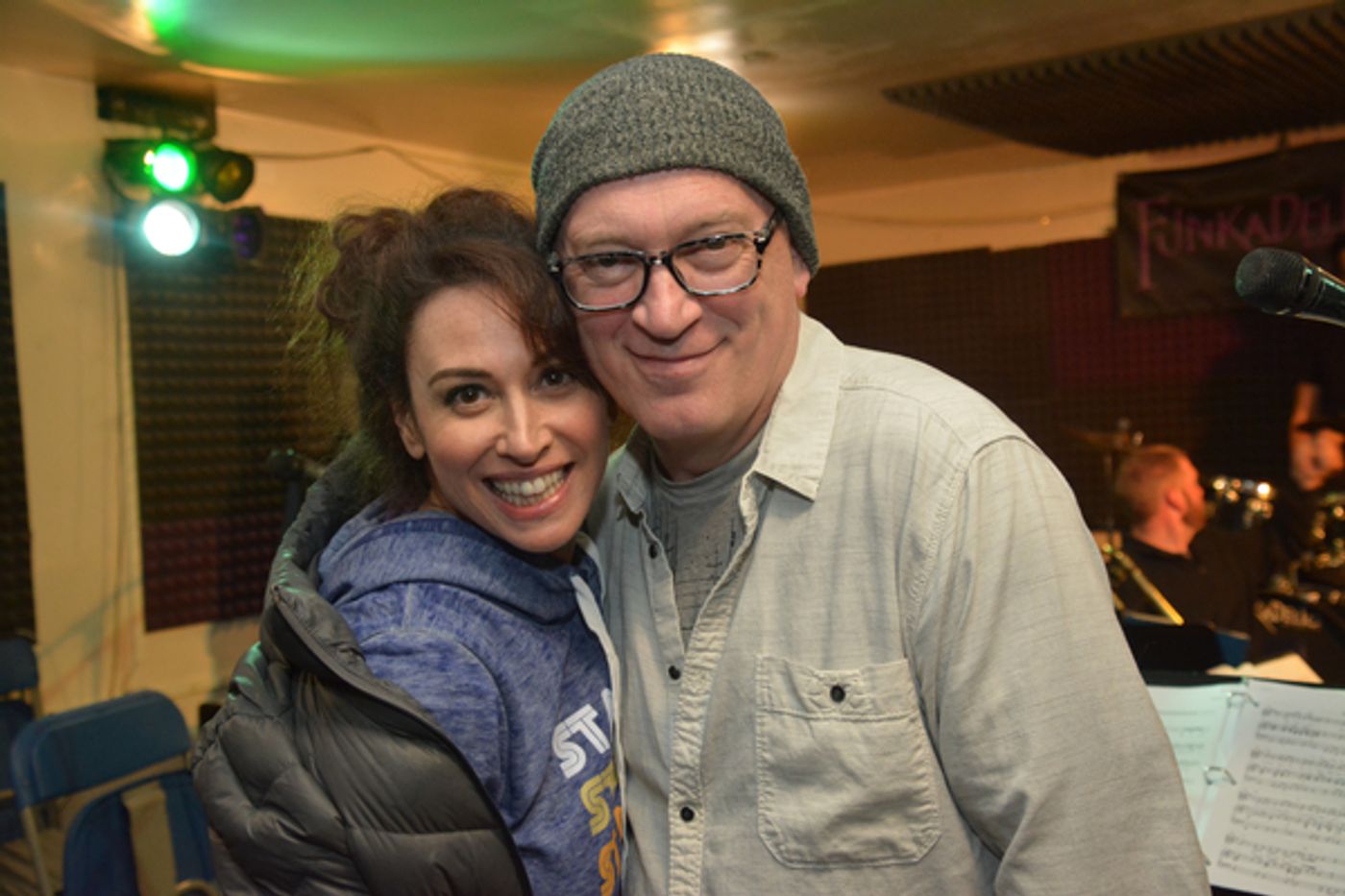 Photo Coverage: In Rehearsal with Drew Gehling, Lesli Mergherita, and More for ROCKERS ON BROADWAY  Image
