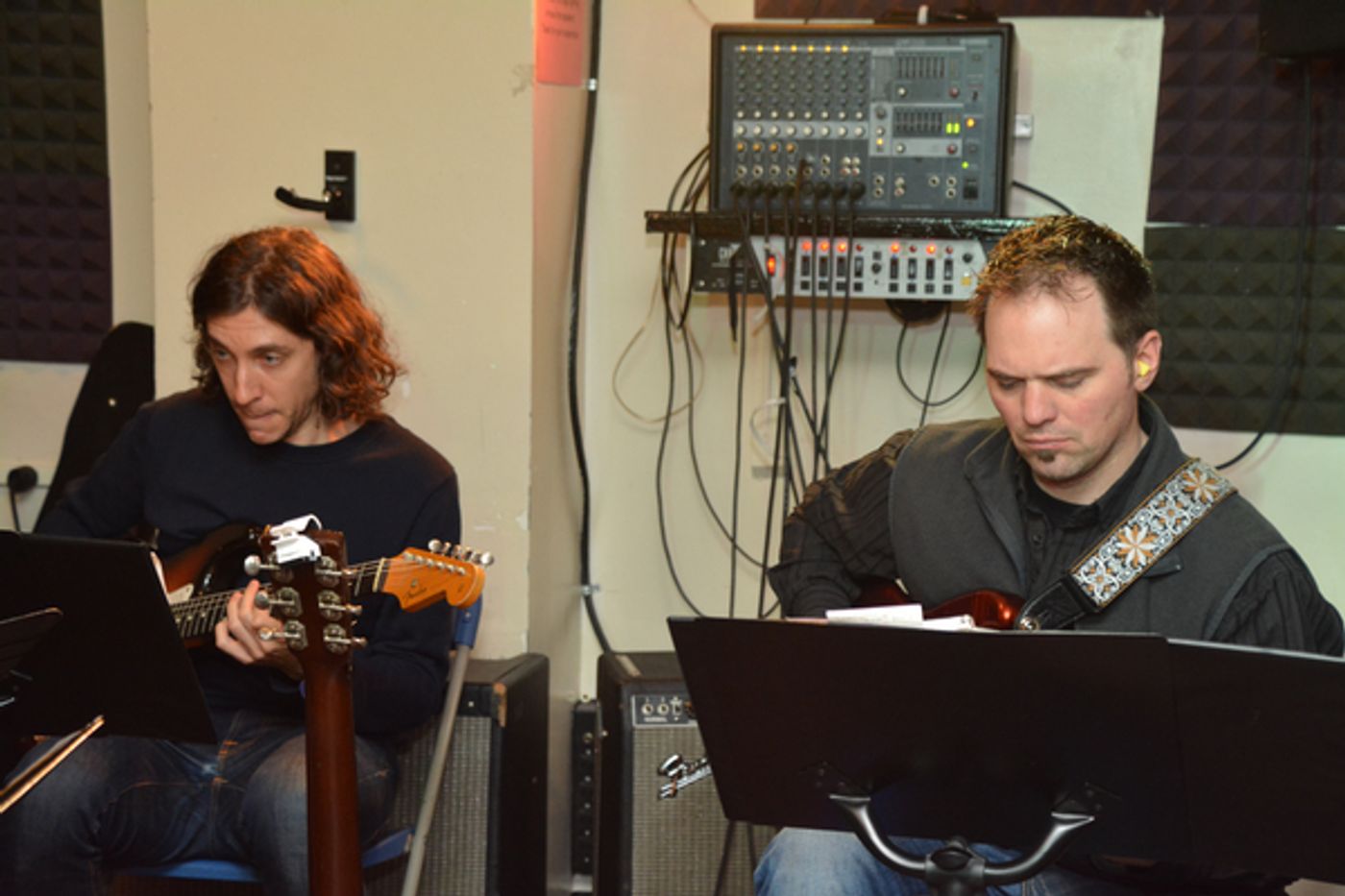 Photo Coverage: In Rehearsal with Drew Gehling, Lesli Mergherita, and More for ROCKERS ON BROADWAY  Image