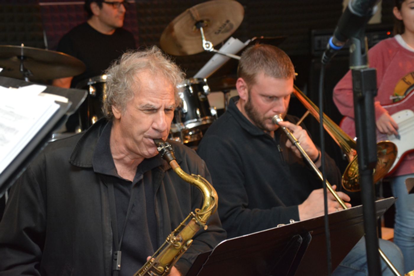 Photo Coverage: In Rehearsal with Drew Gehling, Lesli Mergherita, and More for ROCKERS ON BROADWAY  Image