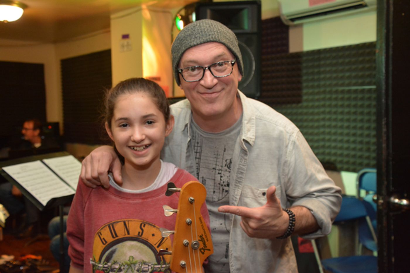 Photo Coverage: In Rehearsal with Drew Gehling, Lesli Mergherita, and More for ROCKERS ON BROADWAY  Image