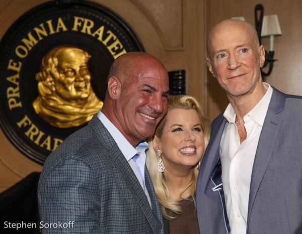 Sid Rosenberg, Rita Cosby, Bernard McGurik Photo