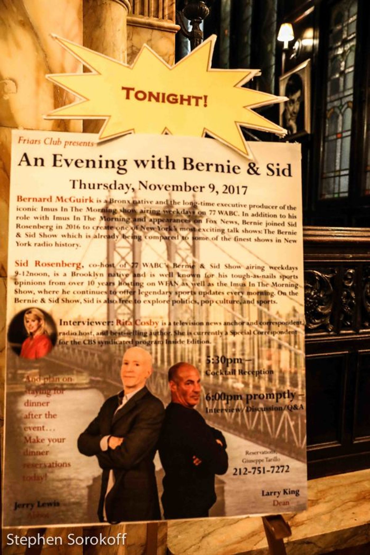 Photo Coverage: 77 WABC Talk Radio Talks to the Friars  Image