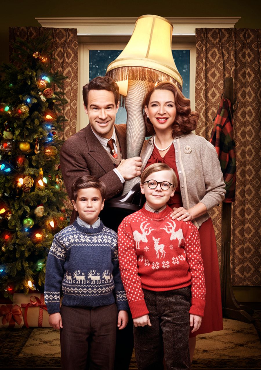 Photo Flash: Matthew Broderick & More in A CHRISTMAS STORY LIVE! Character Portraits Image