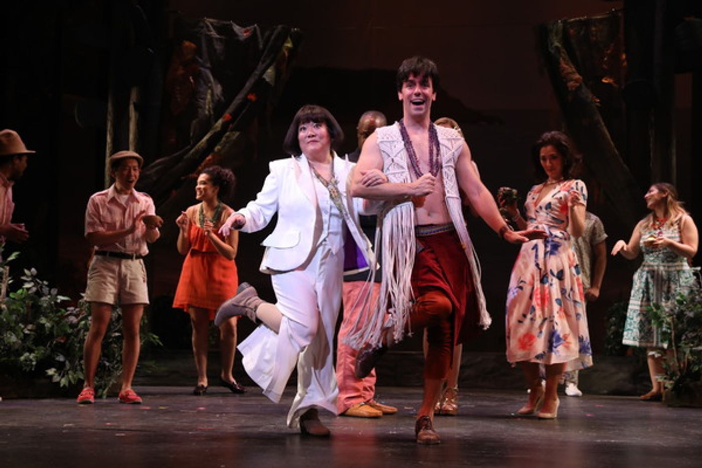 Photo Flash: First Look at Ann Harada and cast in THE NEW WORLD at Bucks County Playhouse  Image