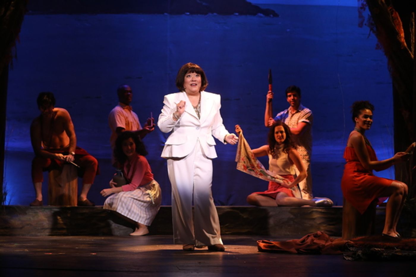 Photo Flash: First Look at Ann Harada and cast in THE NEW WORLD at Bucks County Playhouse  Image