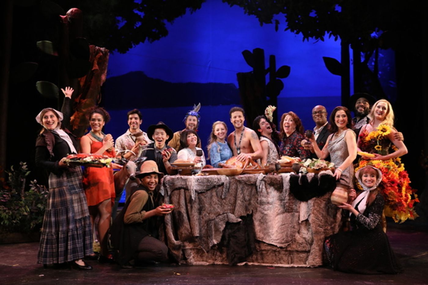 Photo Flash: First Look at Ann Harada and cast in THE NEW WORLD at Bucks County Playhouse  Image