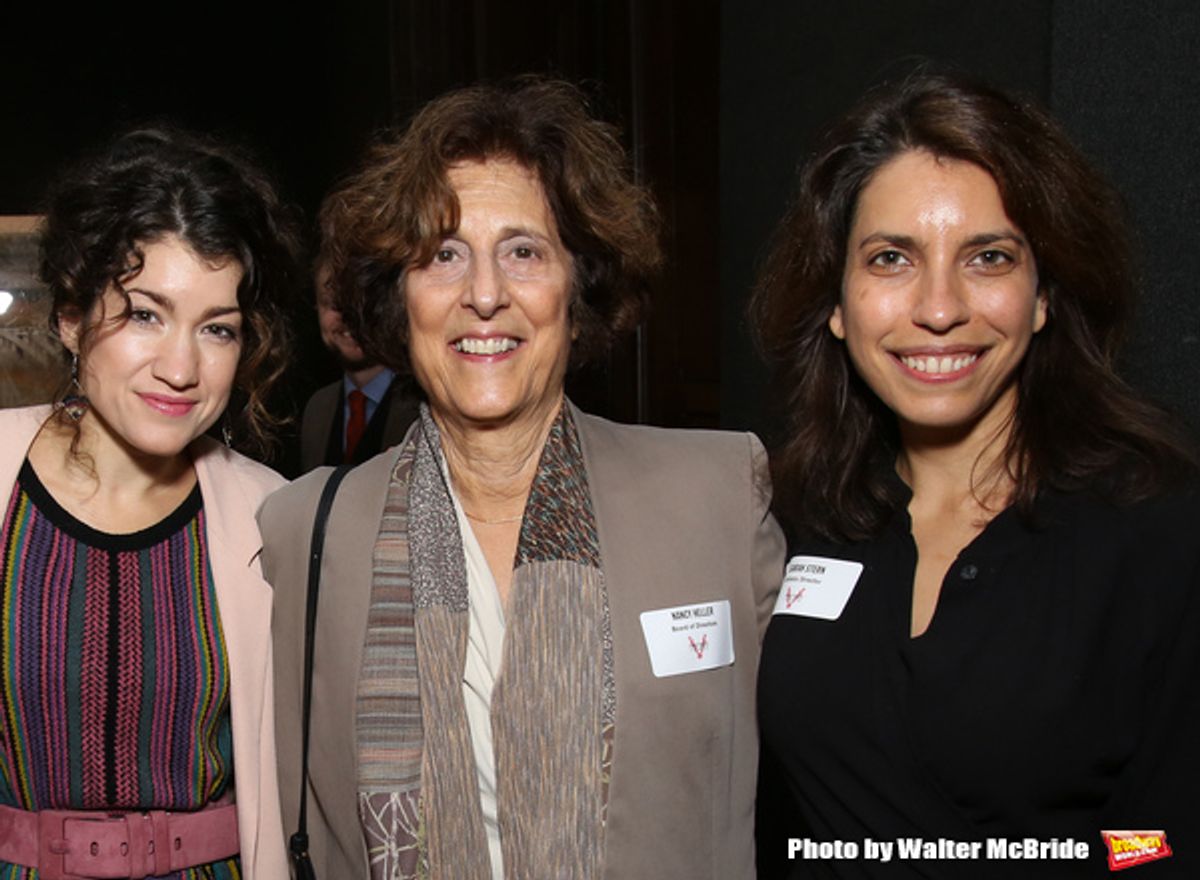 Sarah Stiles, Nancy Heller and Sarah Stern at 