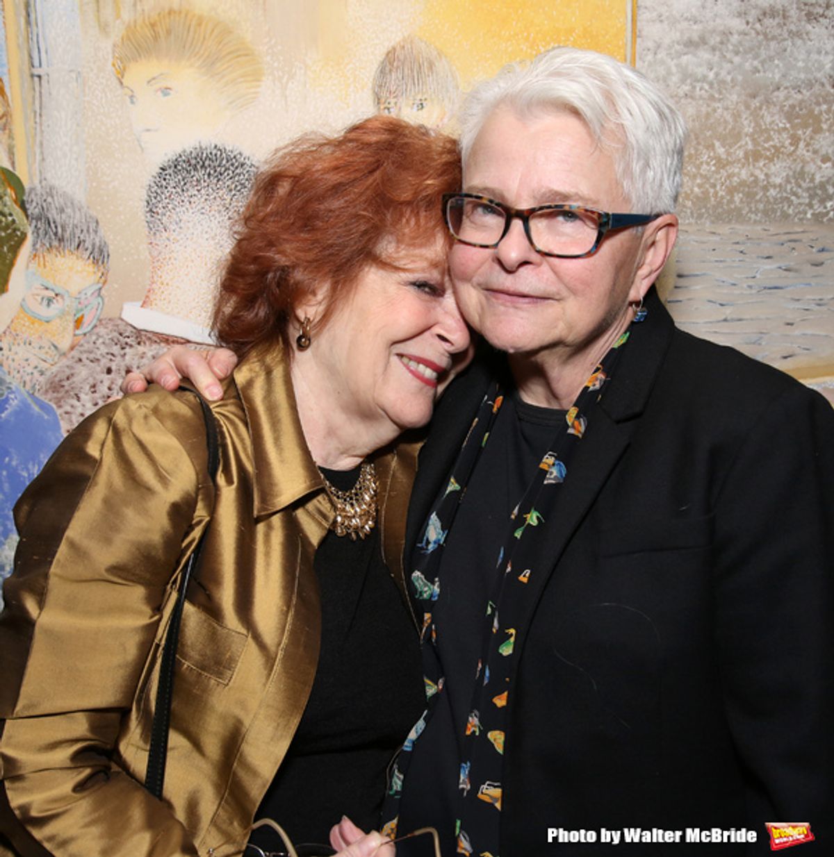 Anita Gillette and Paula Vogel  at 