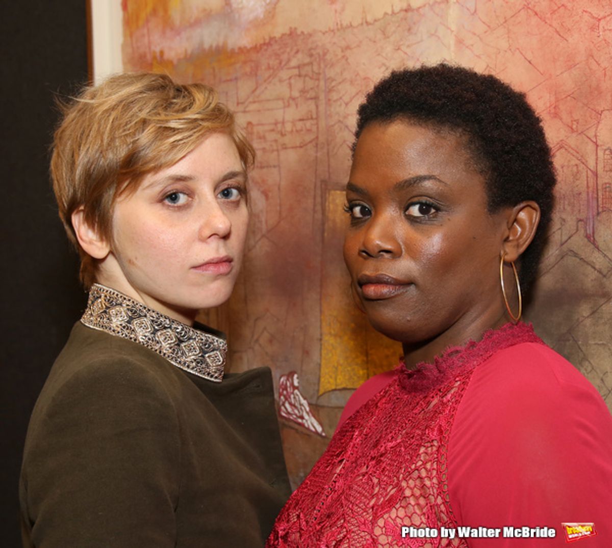 Kate Tarker and Antoinette Nwandu at 