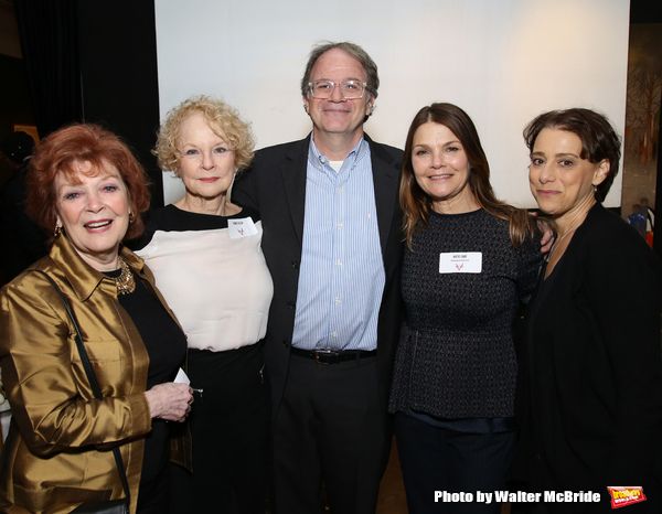 Annette Gillette, Penny Fuller, Douglas Aibel, Kathryn Erbe and Judy Kuhn  Photo