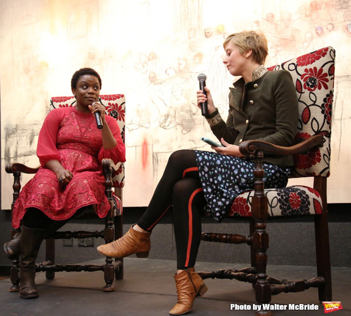 Antoinette Nwandu and Kate Tarker at 
