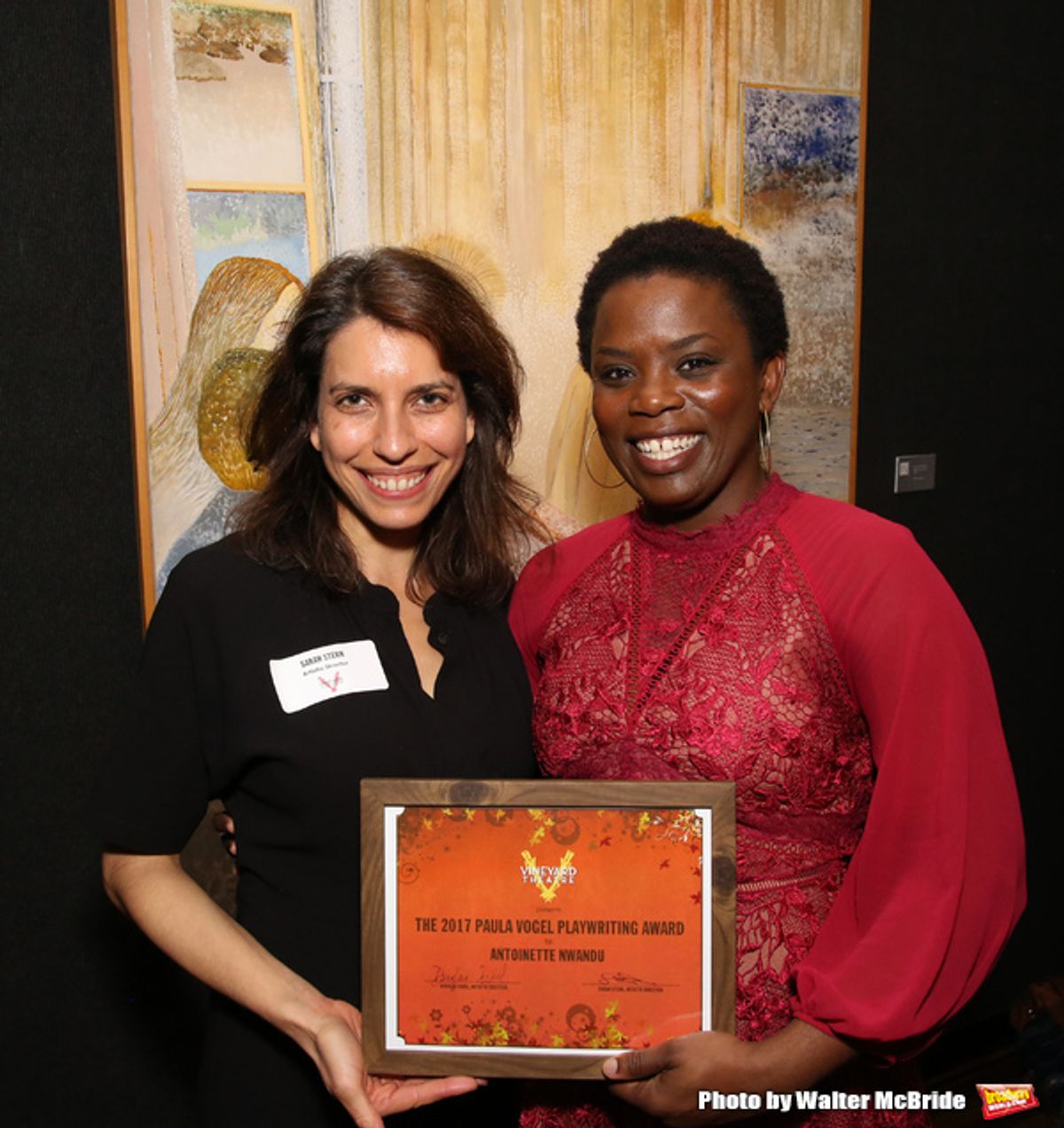 Sarah Stern and Antoinette Nwandu  at 