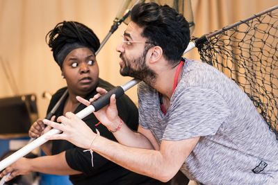 Juliet Okatie and Raj Baraj Photo
