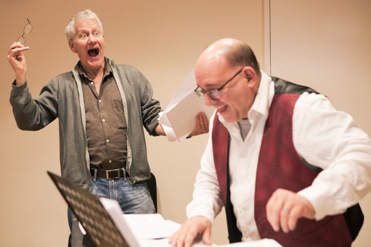 Michael Bertenshaw and Robert Thyman at 