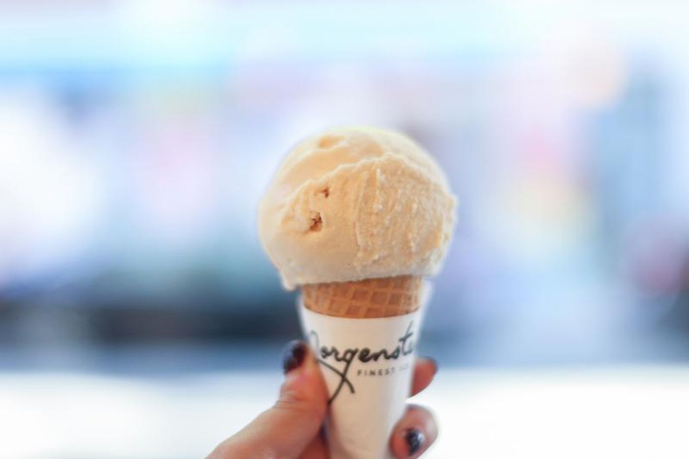 NY Honey Apple Ice Cream at MORGENSTERN'S FINEST ICE CREAM Supports The Sylvia Center  Image
