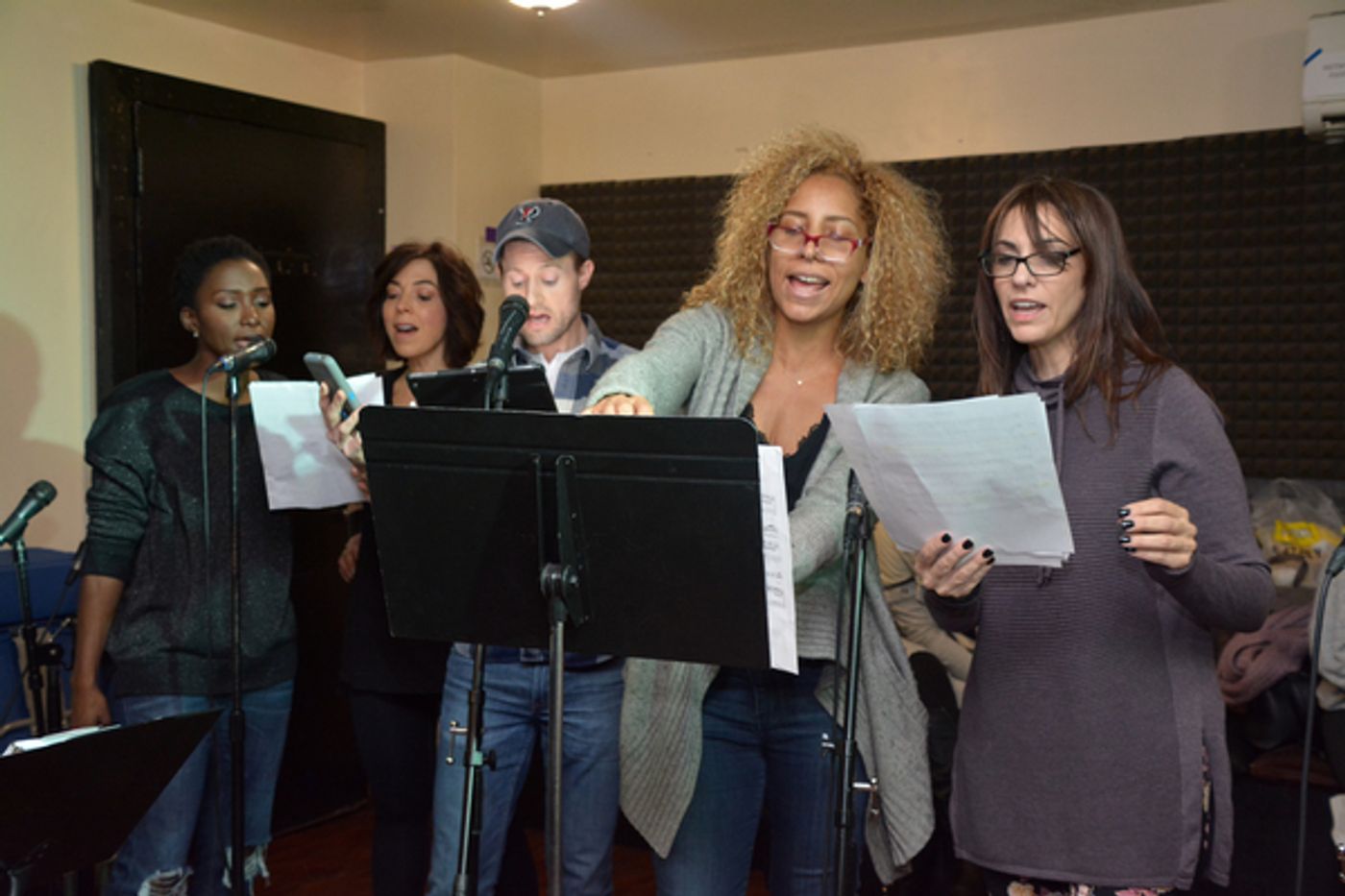 Photo Coverage: ROCKERS ON BROADWAY Rehearsal Day 2  Image
