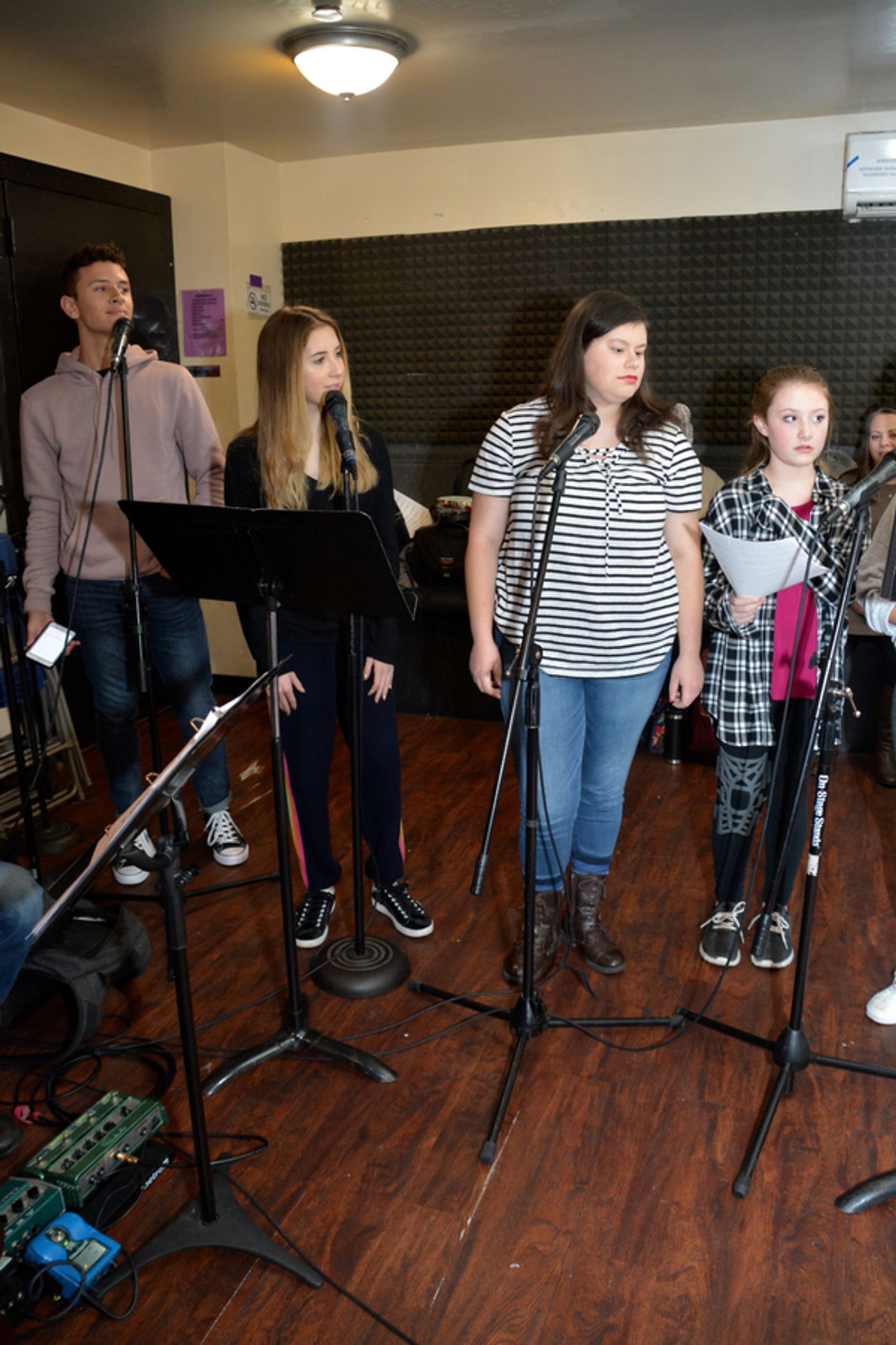 Photo Coverage: ROCKERS ON BROADWAY Rehearsal Day 2  Image