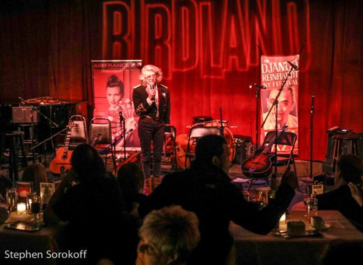 Patt Philips Stratta at Django Reinhardt Festival in Full Swing at Birdland