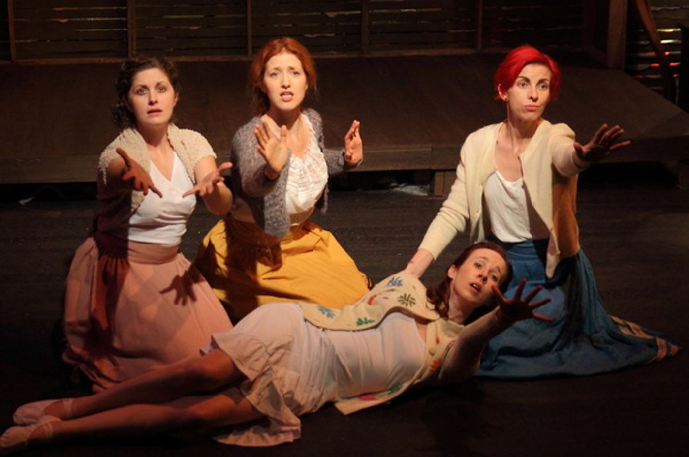 Photo Flash: First Look at Coeurage Theatre Company's THE SECRET IN THE WINGS  Image