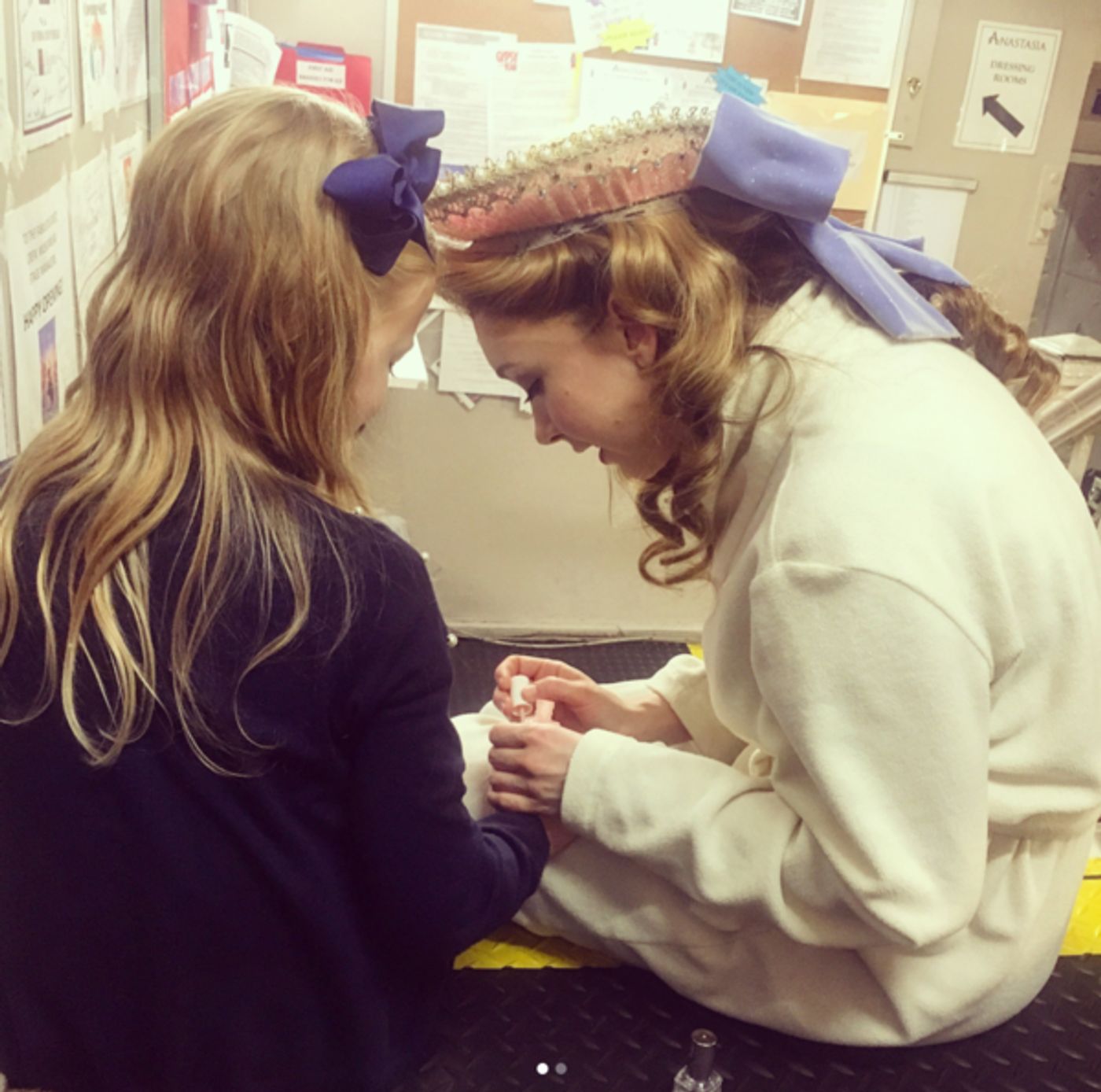 Photo Flash: Escape the Cold Weather with One of SWEENEY TODD's Piping Hot Pies and More Saturday Intermission Pics!  Image