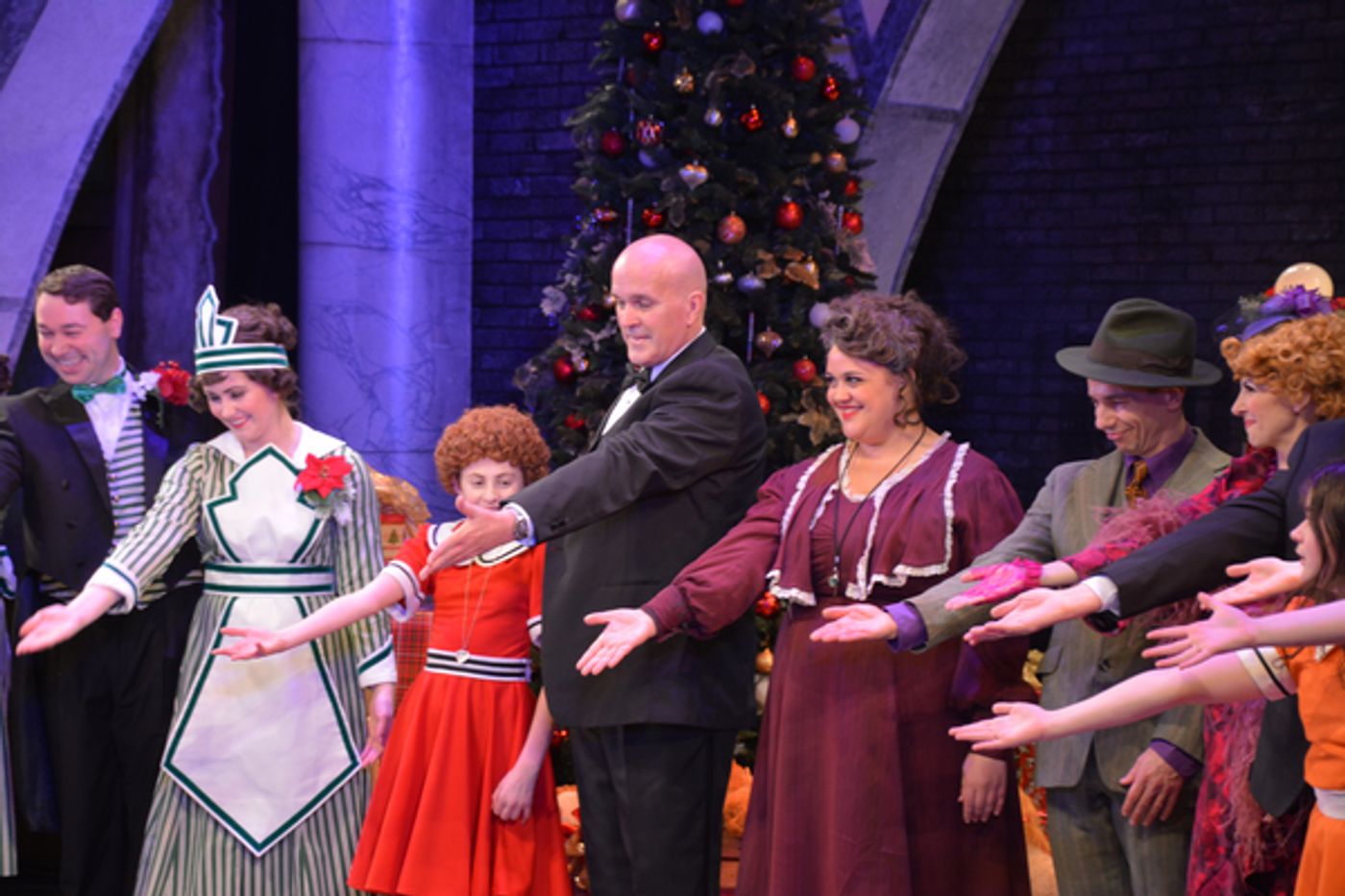 Photo Coverage: Opening Night Curtain Call of ANNIE at The John W. Engeman Theater at Northport  Image