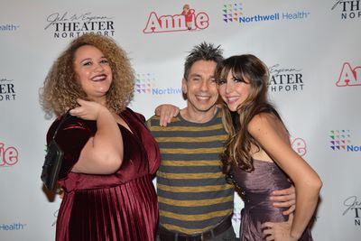 Lynn Andrews, Jon Peterson and Gina Milo Photo