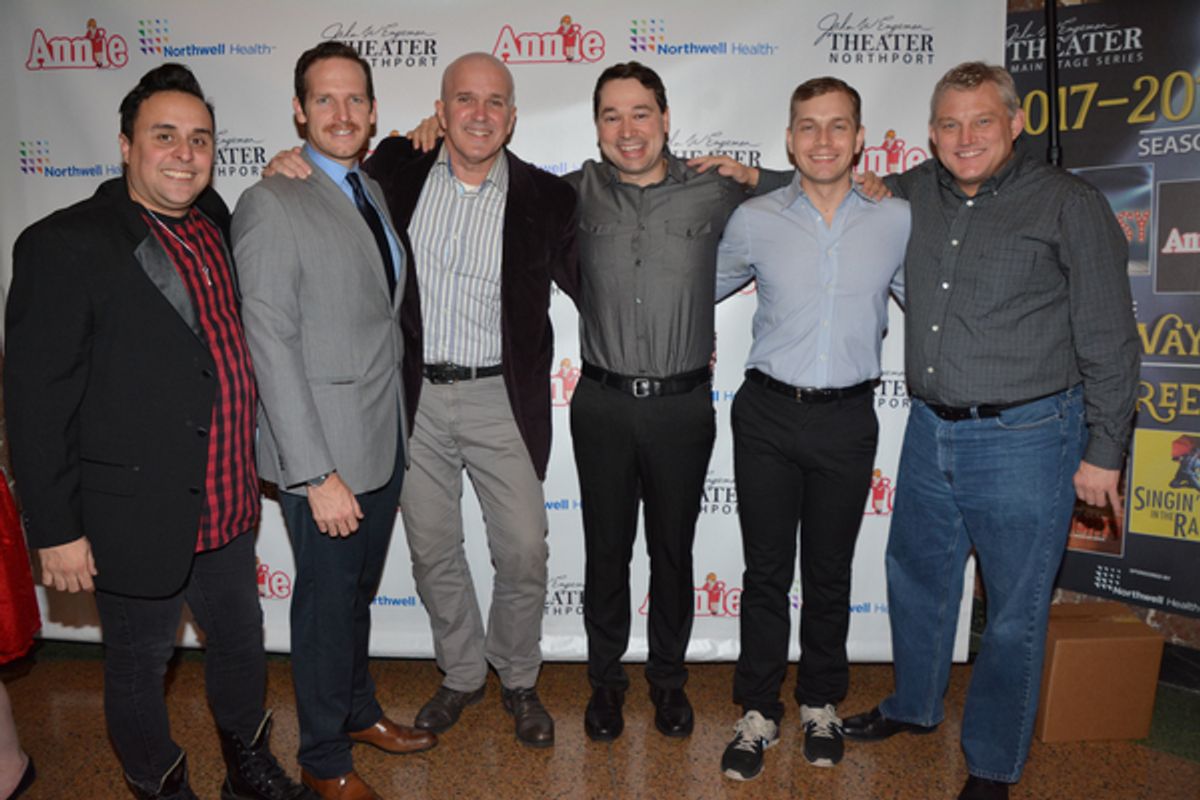 Victor Ortega, Brian C. Veith, George Dvorsky, Michael Santora, Joel Pellini and Todd Fenstermaker at 