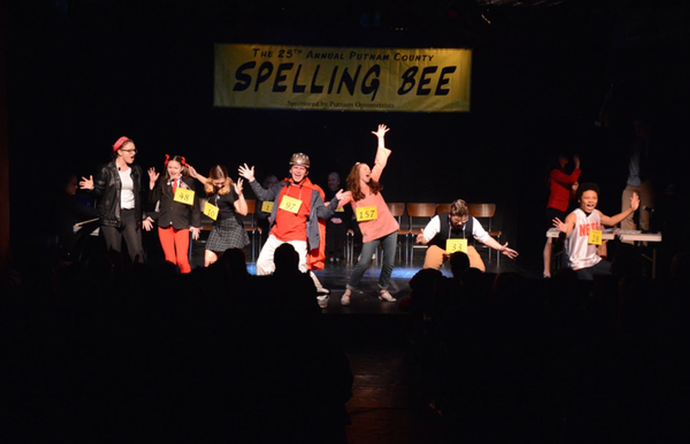 Photo Coverage: Curtain Call with the Cast of THE 25TH ANNUAL PUTNAM COUNTY SPELLING BEE Photo Coverage: Curtain Call with the Cast of THE 25TH ANNUAL PUTNAM COUNTY SPELLING BEE Image