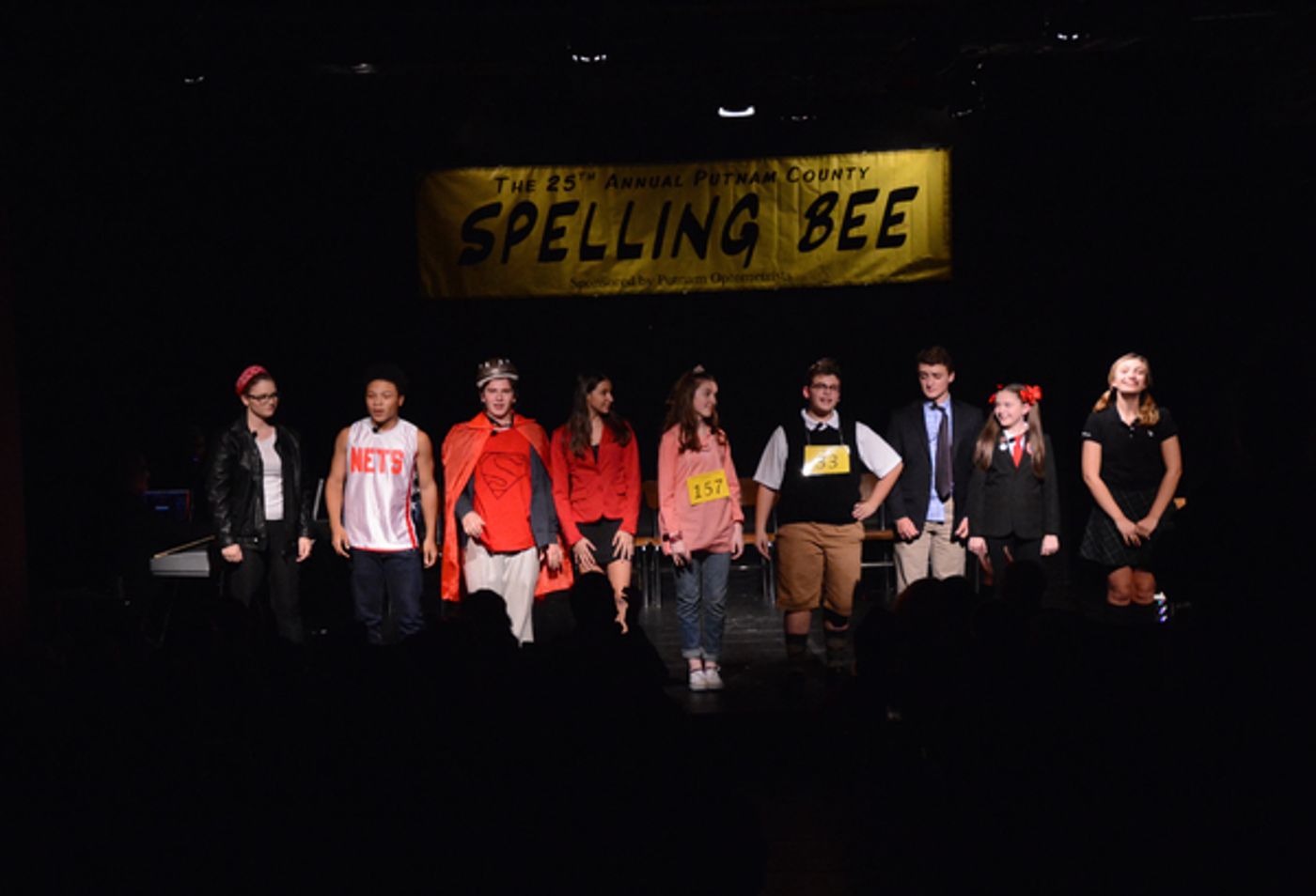 Photo Coverage: Curtain Call with the Cast of THE 25TH ANNUAL PUTNAM COUNTY SPELLING BEE Photo Coverage: Curtain Call with the Cast of THE 25TH ANNUAL PUTNAM COUNTY SPELLING BEE Image