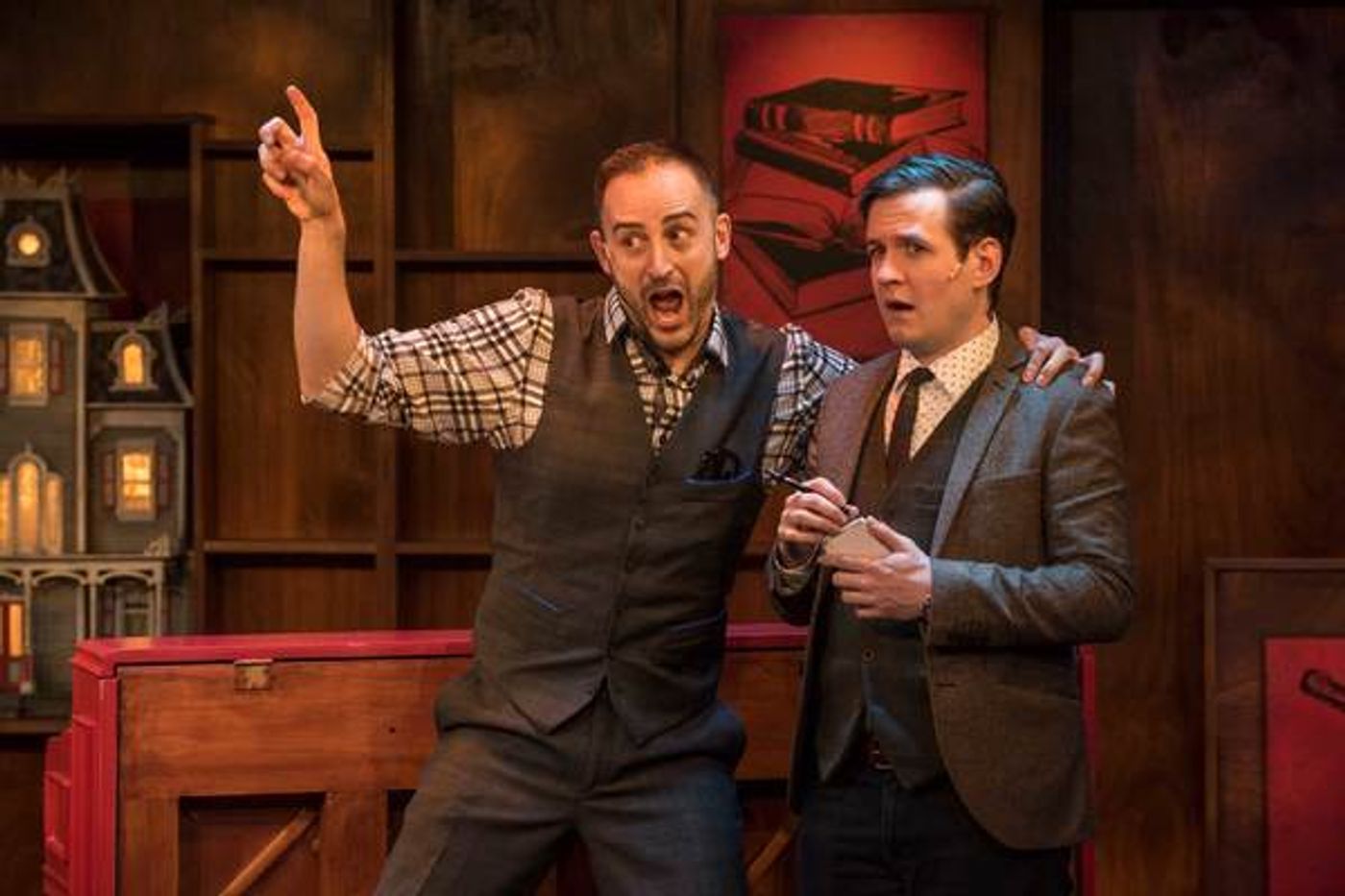 Photo Flash: Milwaukee Rep Kicks Off MURDER FOR TWO  Image