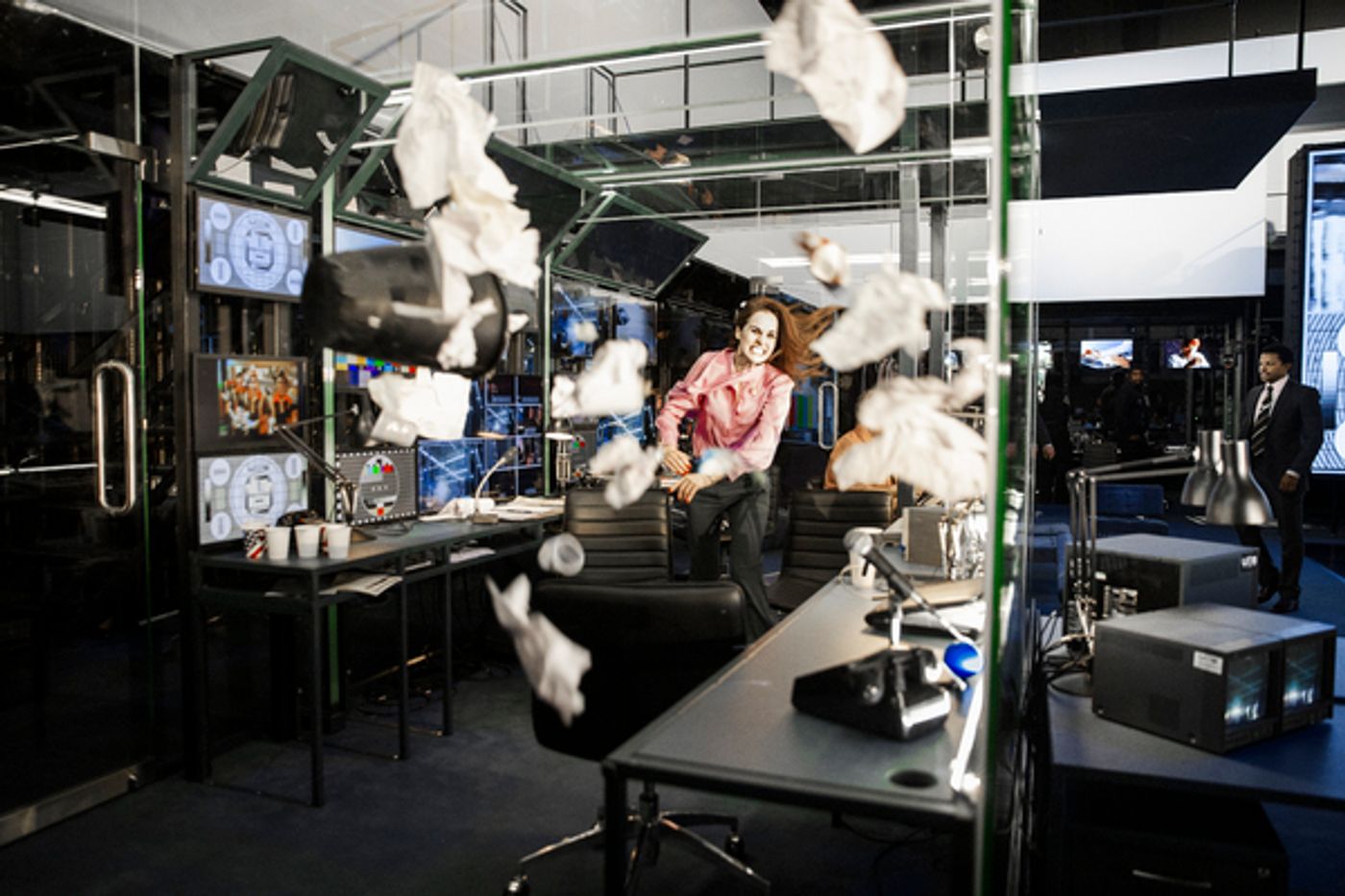 Photo Flash: First Look at Bryan Cranston in NETWORK at the National Theatre  Image