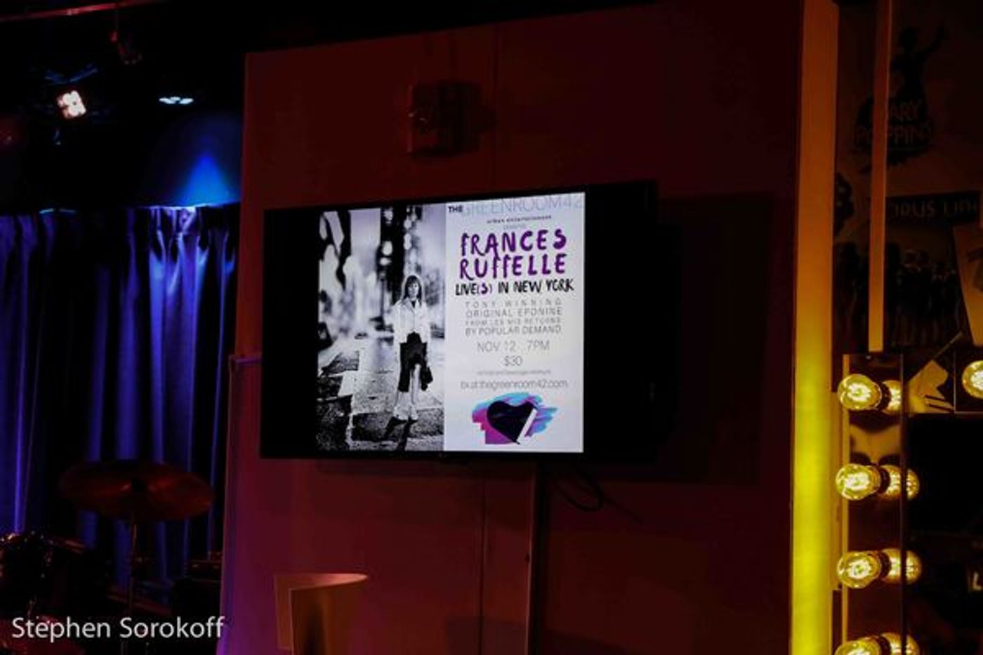 Photo Coverage: Frances Ruffelle Live(s) in New York at The Green Room 42  Image