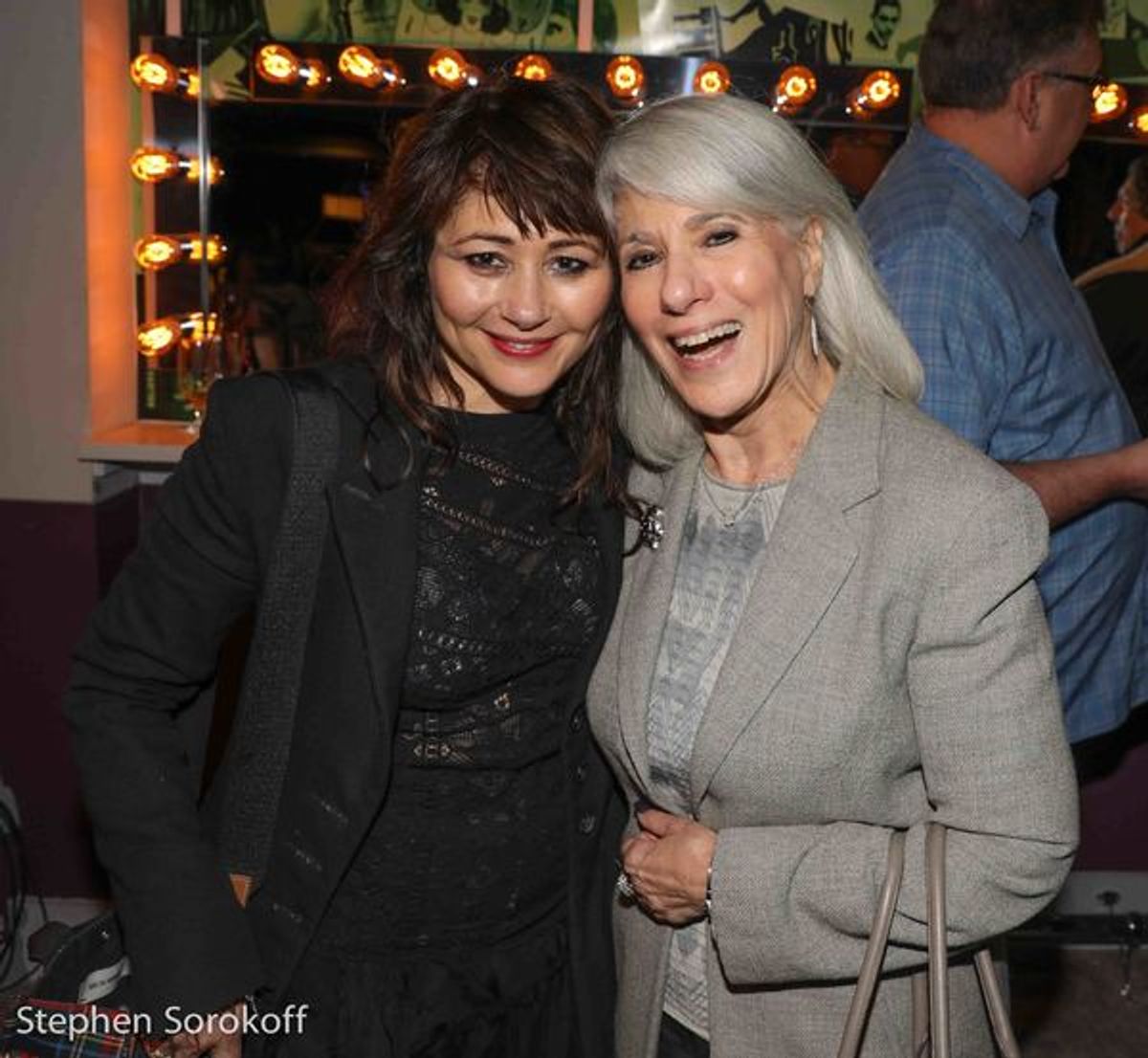 Frances Ruffelle & Jamie deRoy at 