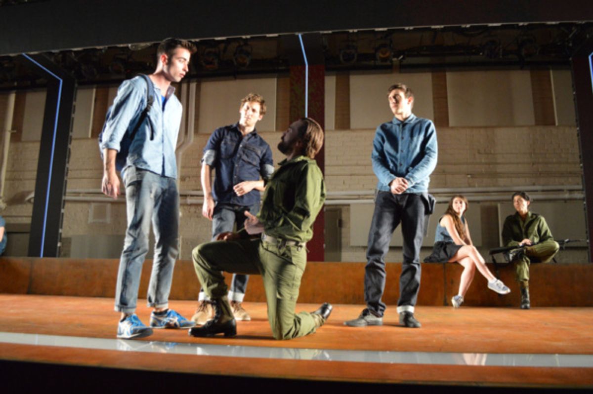 Quinn Franzen, Tom McVey, Joe Tapper, RJ Vaillincourt, Serena Berman, Ava Eisenson at 