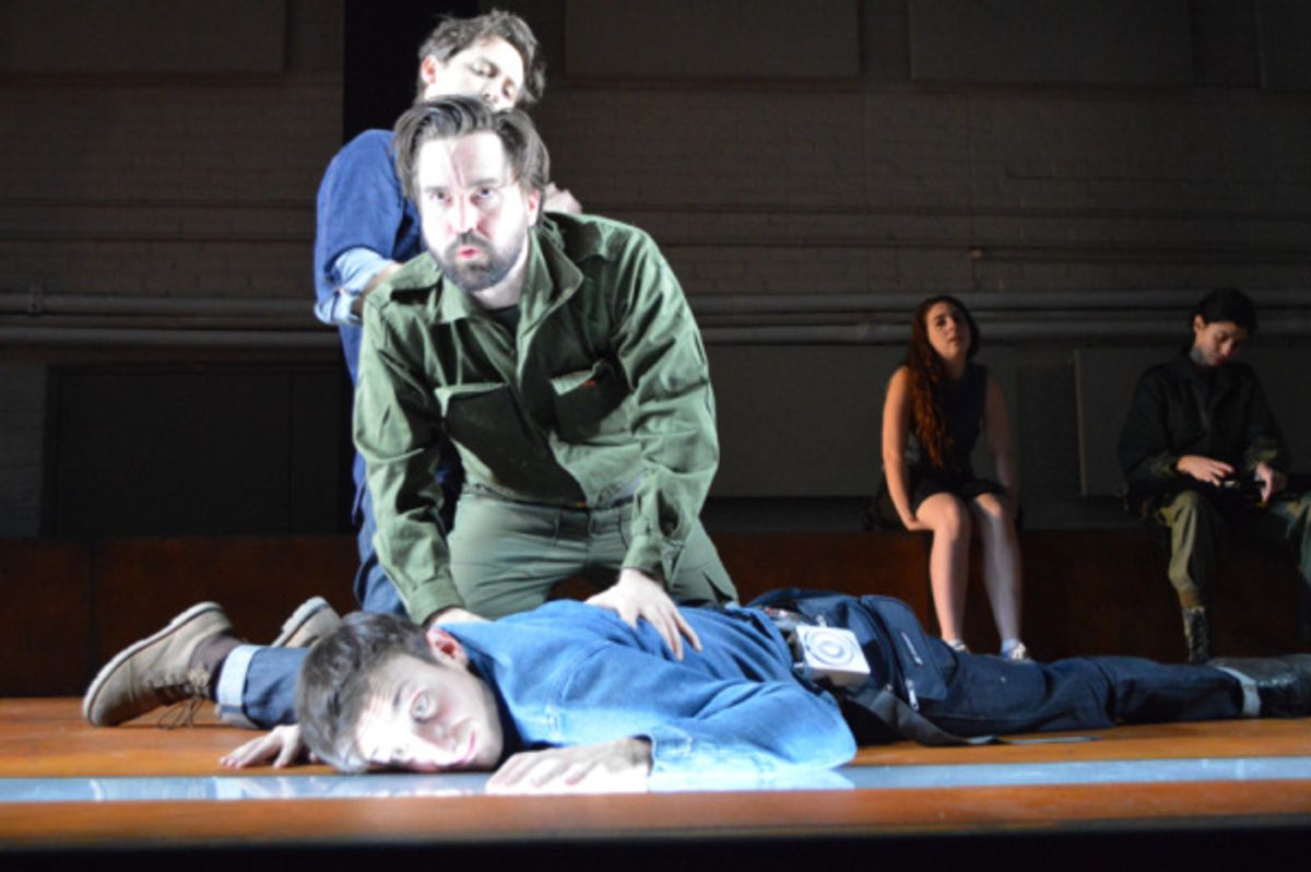 Tom McVey, Joe Tapper, RJ Vaillincourt, Serena Berman, Ava Eisenson at 