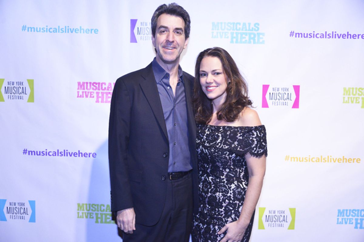 Jason Robert Brown and Georgia Stitt at 