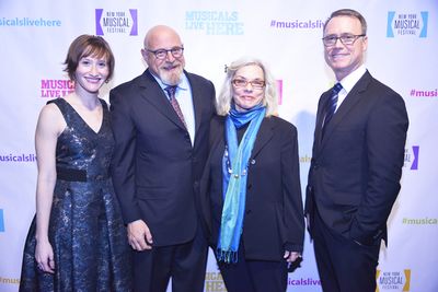 Rachel Sussman, Charlie Fink, Marsha Norman and Dan Markley Photo