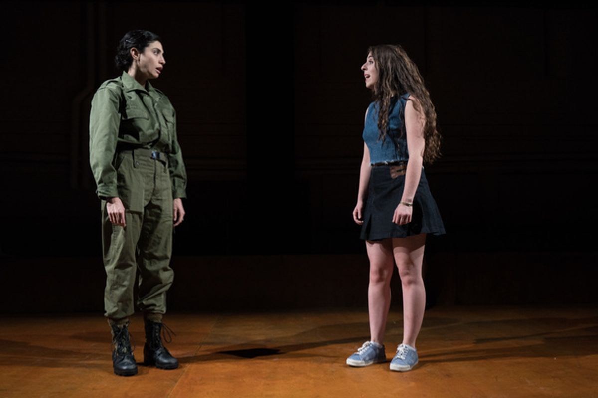 Ava Eisenson and Serena Berman  at 