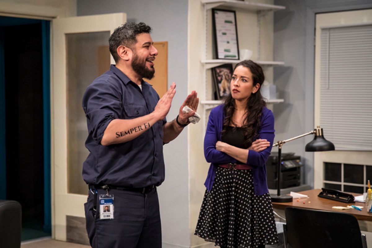 Eddie Martinez and Sari Sanchez at 