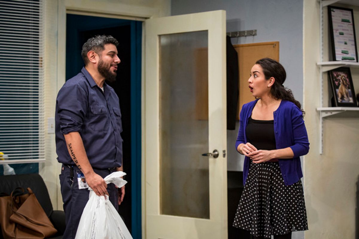 Eddie Martinez and Sari Sanchez at 