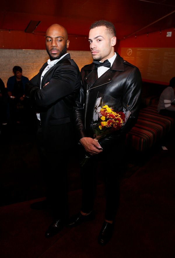 Cast members Wilkie Ferguson III and William Cooper Howell Photo