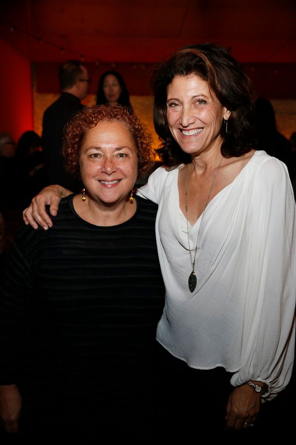 Taper and Douglas General Manager Nausica Stergiou and actor Amy Aquino Photo