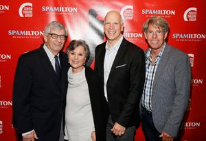 Stewart Boxer, Barbara Boxer, producer David Zippel and Michael Johnston Photo