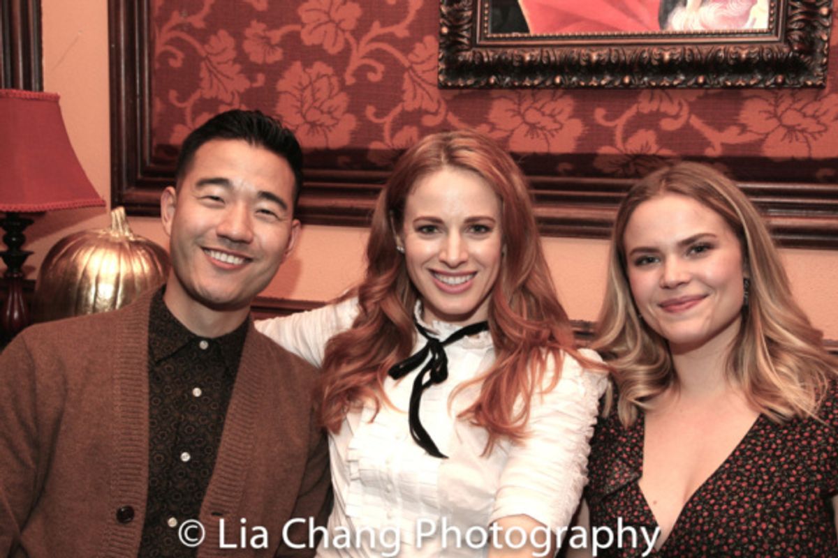 Daniel K. Isaac, Teal Wicks and Jane Bruce. at 