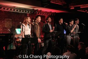 Teal Wicks, Daniel K. Isaac, Eric William Morris, Brian Flores, Perry Sherman and Danny Larsen @ BroadwayWorld Teal Wicks, Daniel K. Isaac, Eric William Morris, Brian Flores, Perry Sherman and Dan Photo