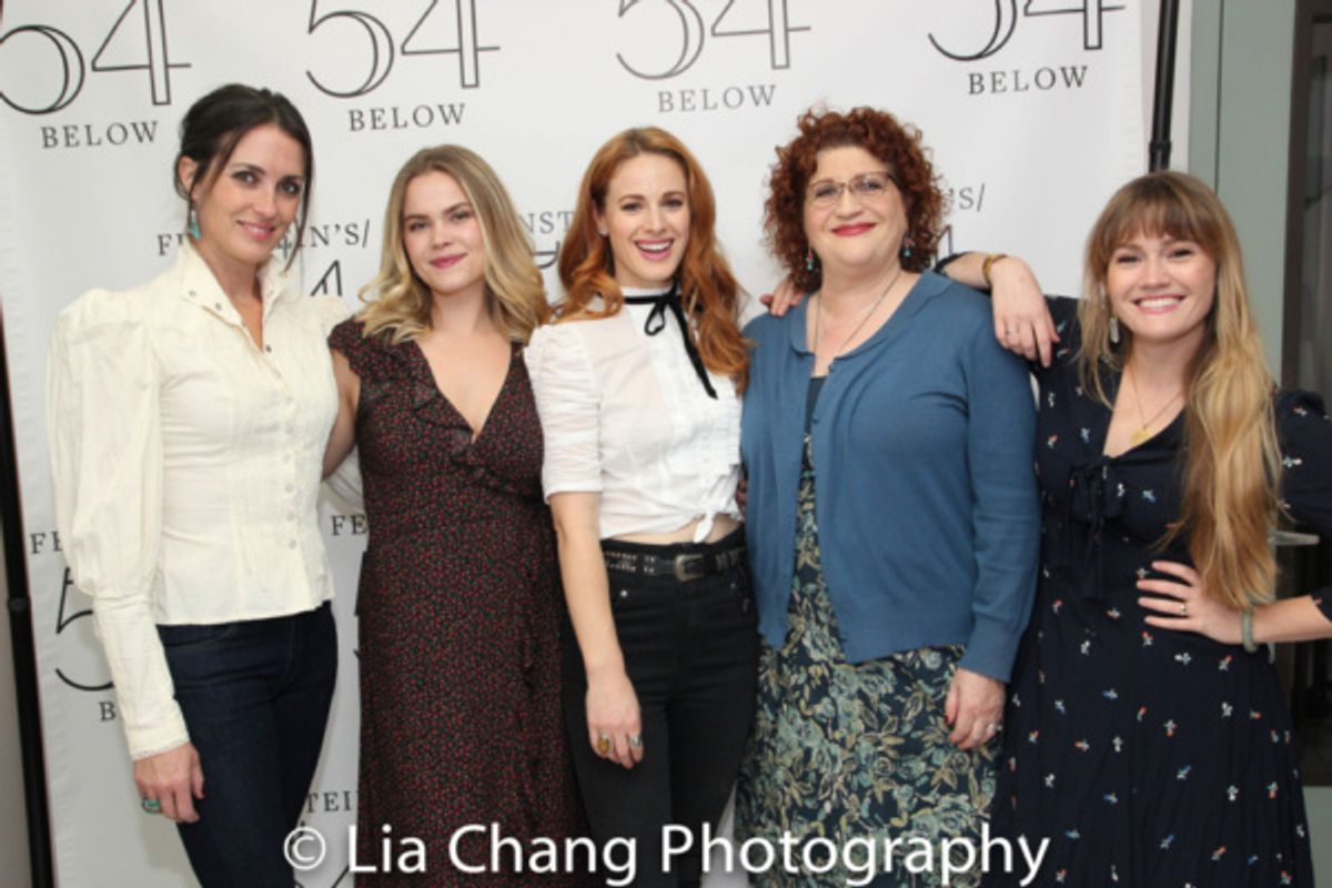 Leenya Rideout, Jane Bruce, Teal Wicks, Barbara Tirrell and Kristin Stokes at 