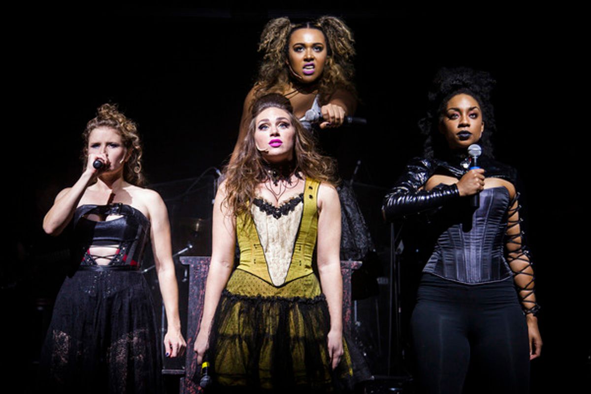 Leah Davis with Liz Chidester, Jacquelyne Jones and Camille Robinson at 