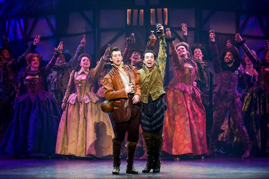 Review: McClure & Pascal Bring the Hilarious High-Jinks of SOMETHING ROTTEN! to OC Image