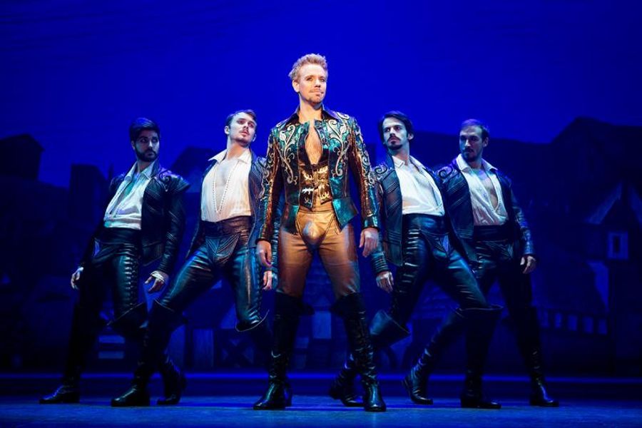 Review: McClure & Pascal Bring the Hilarious High-Jinks of SOMETHING ROTTEN! to OC Image