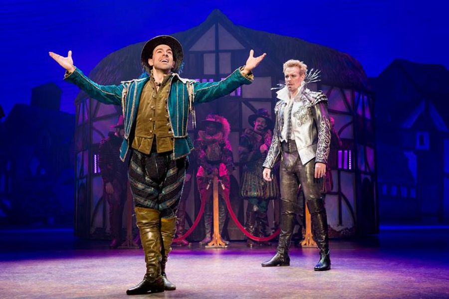 Review: McClure & Pascal Bring the Hilarious High-Jinks of SOMETHING ROTTEN! to OC Image